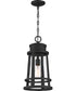 Dunham Large 1-light Outdoor Pendant Light  Coastal Armour Earth Black