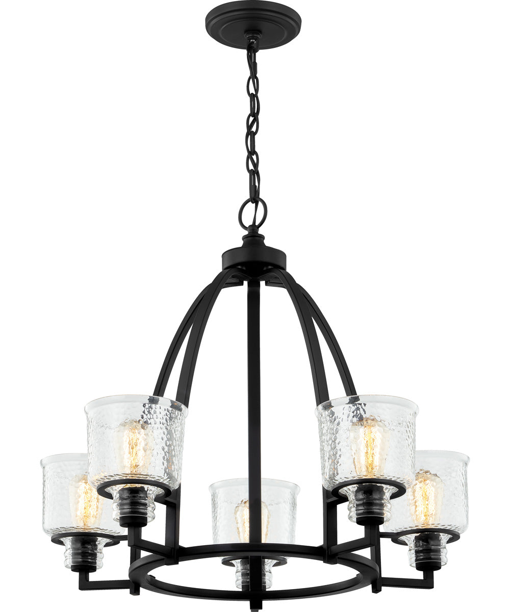 Holden 5-light Chandelier Earth Black
