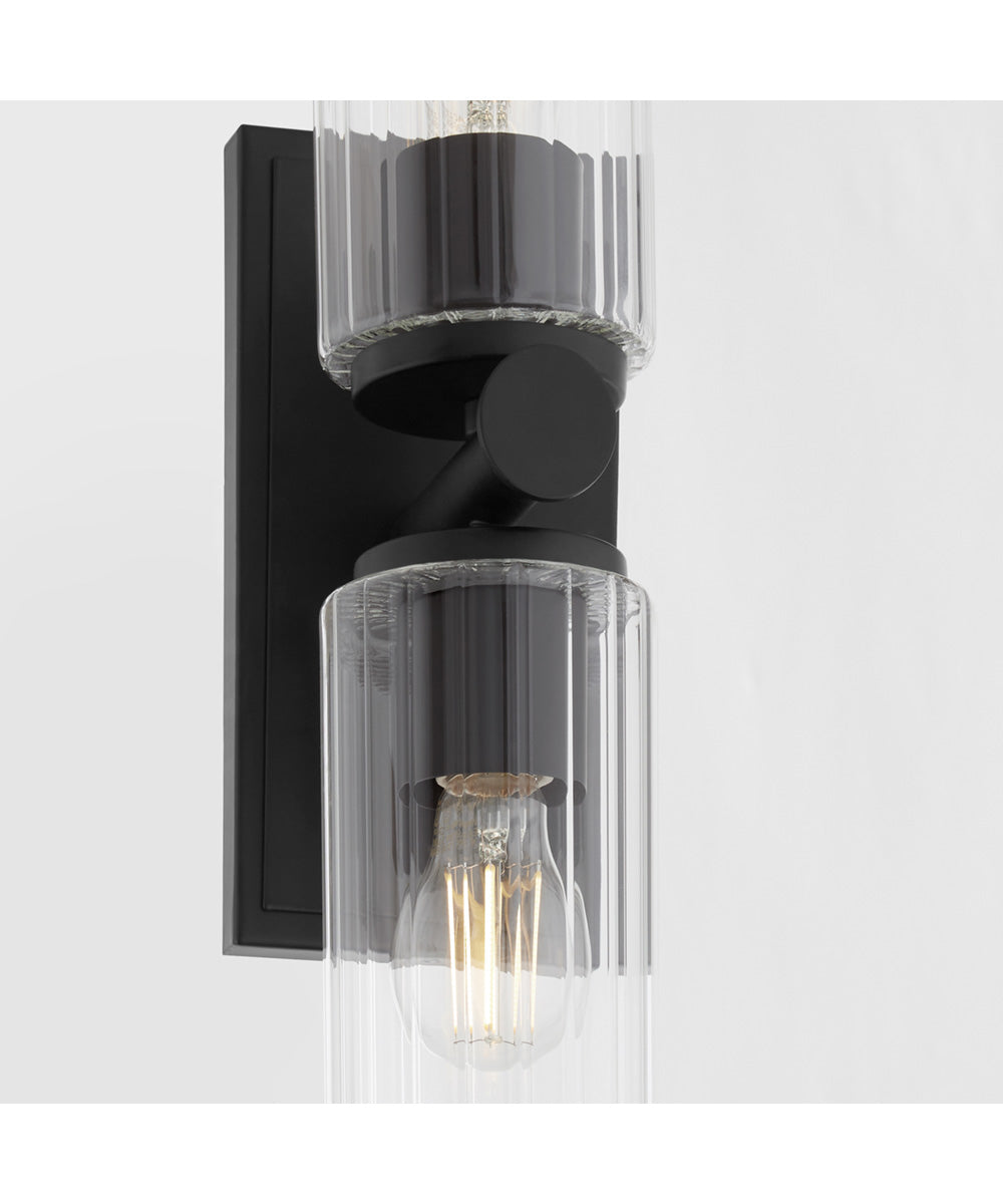 Tamara Day's Mercier 2-light Wall Mount Light Fixture Matte Black