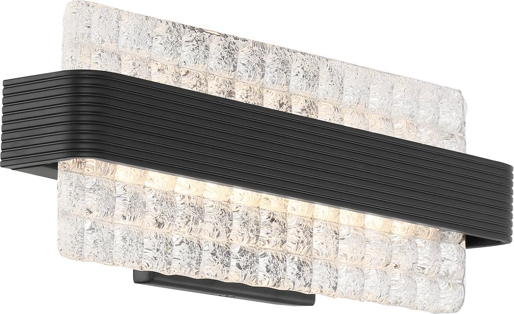 6"W Ceres 1-Light LED Vanity & Wall Matte Black