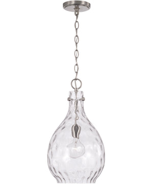 Brentwood 1-Light Pendant Brushed Nickel