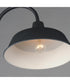 Pier M 1-Light Post Lantern Black
