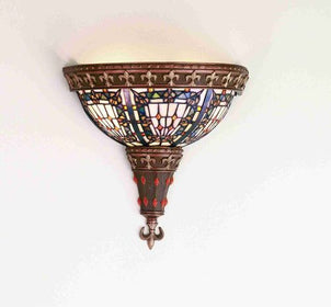12"W Fleur-De-Lis Sconce