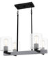 Caldwell 4-light Island Light Matte Black