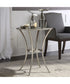 Sherise Beaded Metal Accent Table