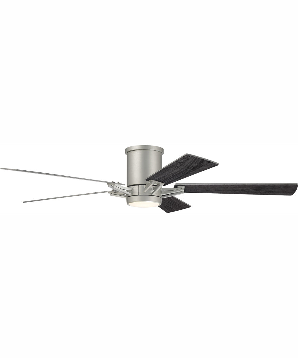 52" Wyatt 1-Light Ceiling Fan Painted Nickel