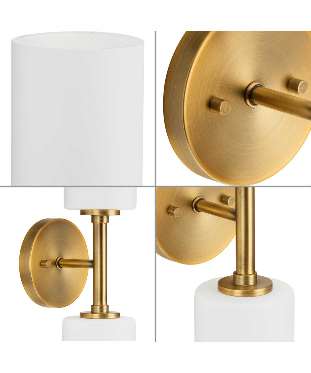 Cofield 2-Light Transitional Wall Bracket Vintage Brass