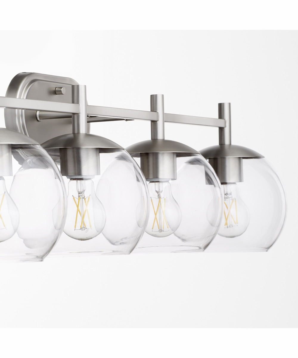 Lyon 4-light Bath Vanity Light Satin Nickel