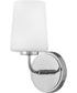 Kline 1-Light Single Light Vanity in Chrome