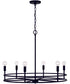 Fuller 6-Light Chandelier Matte Black