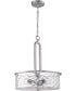 Collins 3-Light Pendant Brushed Polished Nickel