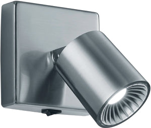 4"W Cayman LED Wall/Ceiling Light Nickel-Matte