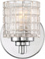 5"W Votive 1-Light Vanity & Wall Polished Nickel