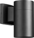 8"H Cylinder 1-light Outdoor Wall Mount Light Fixture Noir