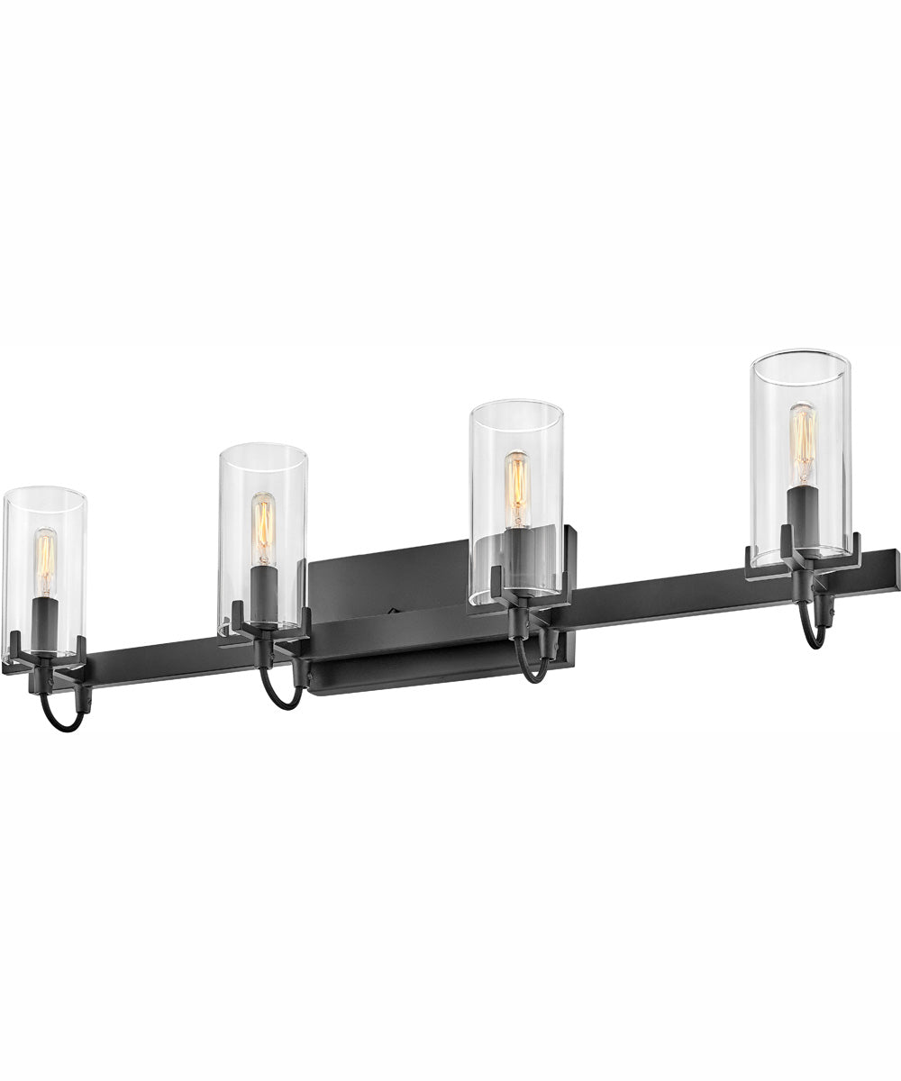 Ryden 4-Light Four Light Vanity in Black