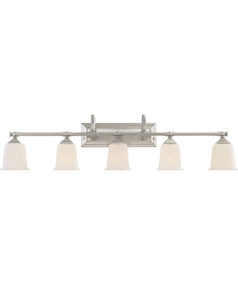 Nicholas 5-light Bath Light Brushed Nickel
