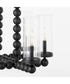 Tamara Day's Lee Boulevard 6-light Chandelier Matte Black