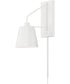 Alden 1-Light Sconce Matte White