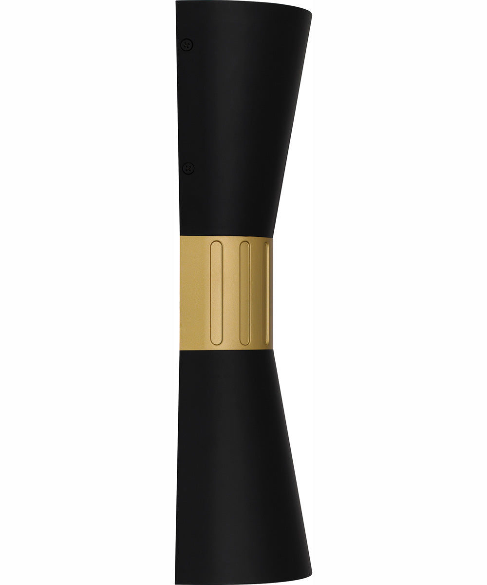 Dexter Medium Outdoor Wall Light  Coastal Armour Aluminum Matte Black