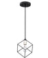 Holograph Small 1-light Mini Pendant Earth Black