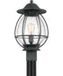 Boston Large 1-light Outdoor Post Light Mottled Black