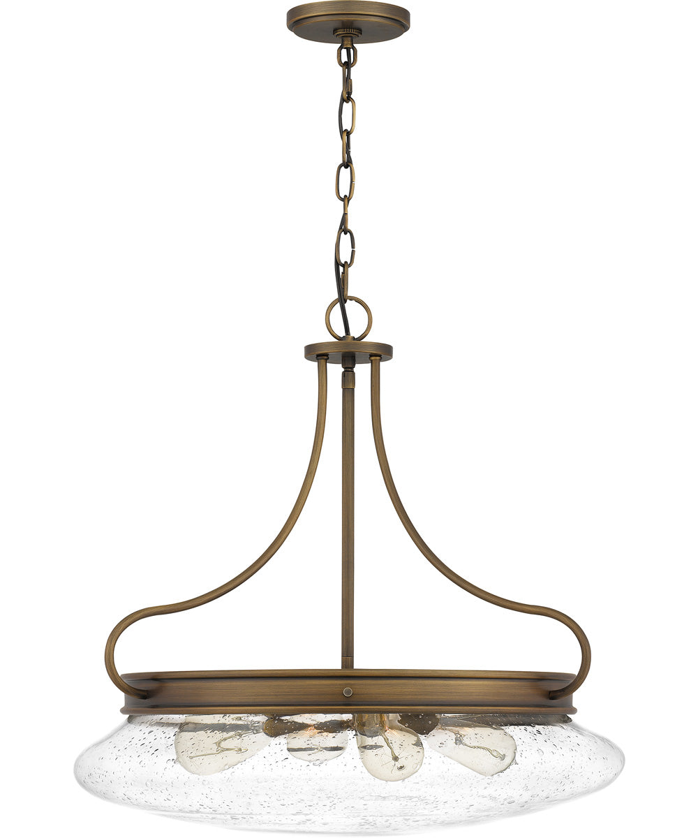 Tucker 4-light Pendant French Bronze
