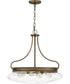 Tucker 4-light Pendant French Bronze