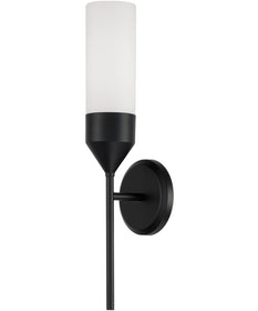 Devon 1-Light Sconce Matte Black