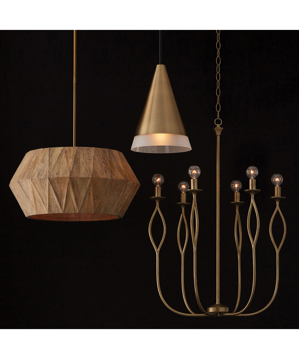 Cohen 6-Light Chandelier Mystic Luster