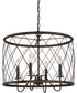 Dury 4-light Pendant Palladian Bronze