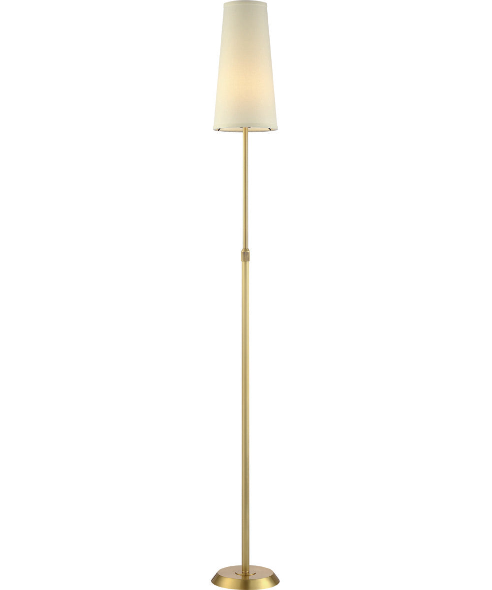 Attendorn 1-Light  Floor Lamp Satin Brass