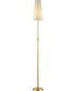 Attendorn 1-Light  Floor Lamp Satin Brass