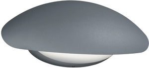 5"H Missouri LED Outdoor Wall Sconce Titanium / Light Grey