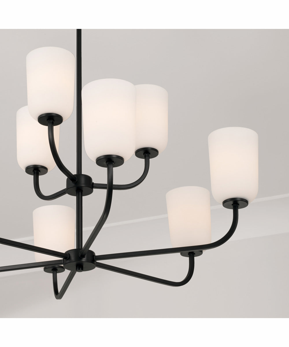 Lawson 9-Light Chandelier Matte Black