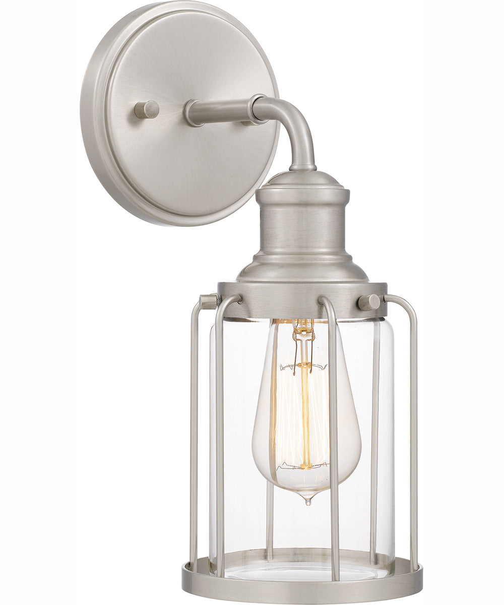 Ludlow Small 1-light Wall Sconce Brushed Nickel