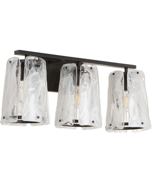 Prestige 3-light Bath Vanity Light Matte Black