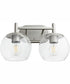 Lyon 2-light Bath Vanity Light Satin Nickel
