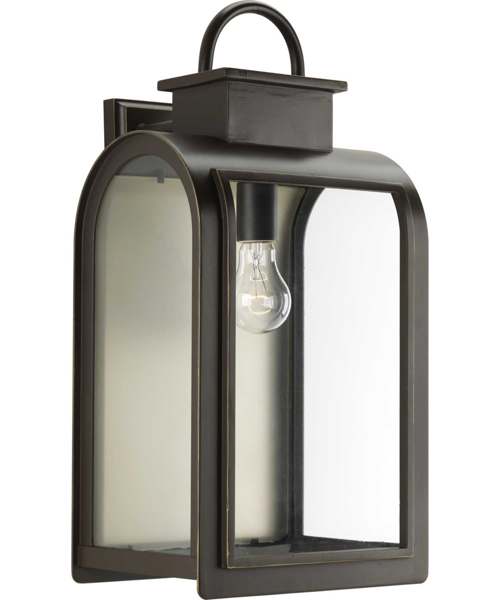 Refuge 1-Light Large Wall Lantern Oil Rubbed Bronze