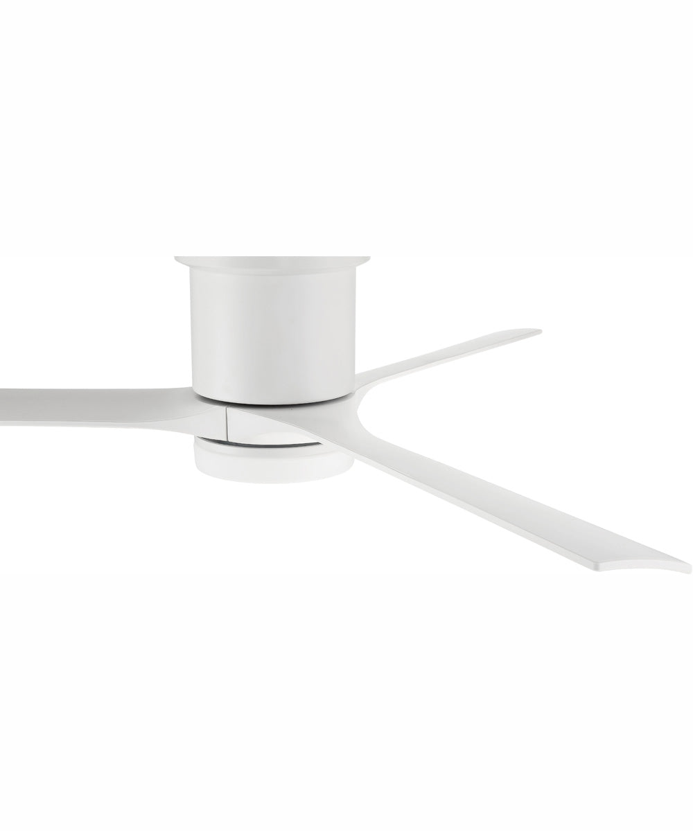 60" Burke 1-Light Ceiling Fan White