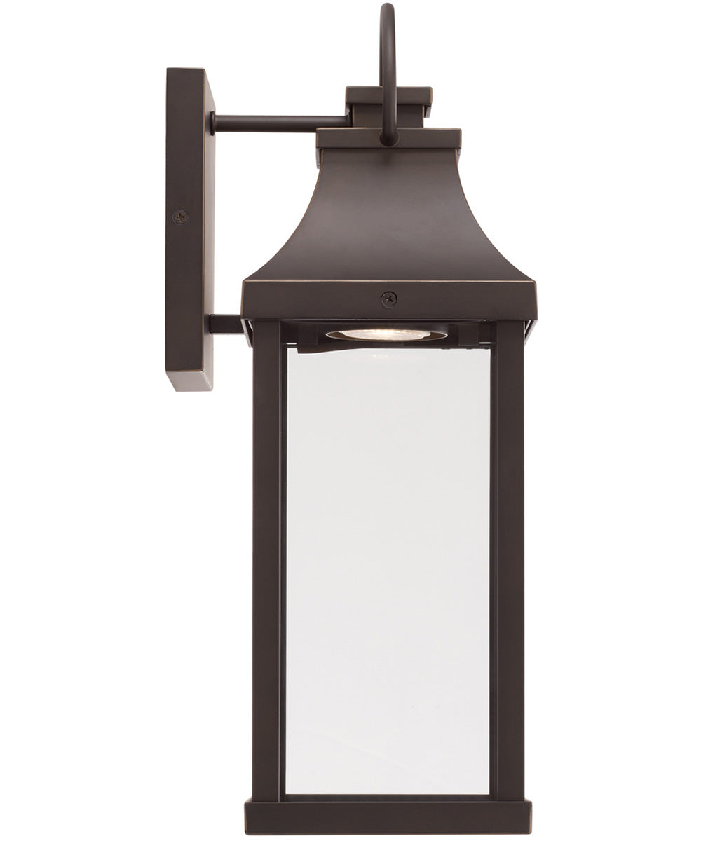 Bradford 1-Light Outdoor Wall-Lantern Rain or Shine - Oiled Bronze