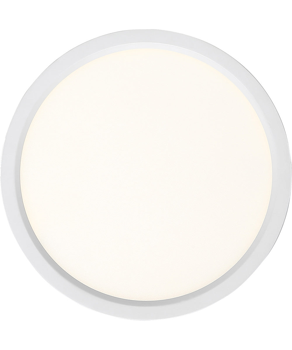 Outskirts  Flush Mount White Lustre