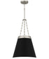 Quoizel Piccolo Pendant 1-light Mini Pendant Brushed Nickel