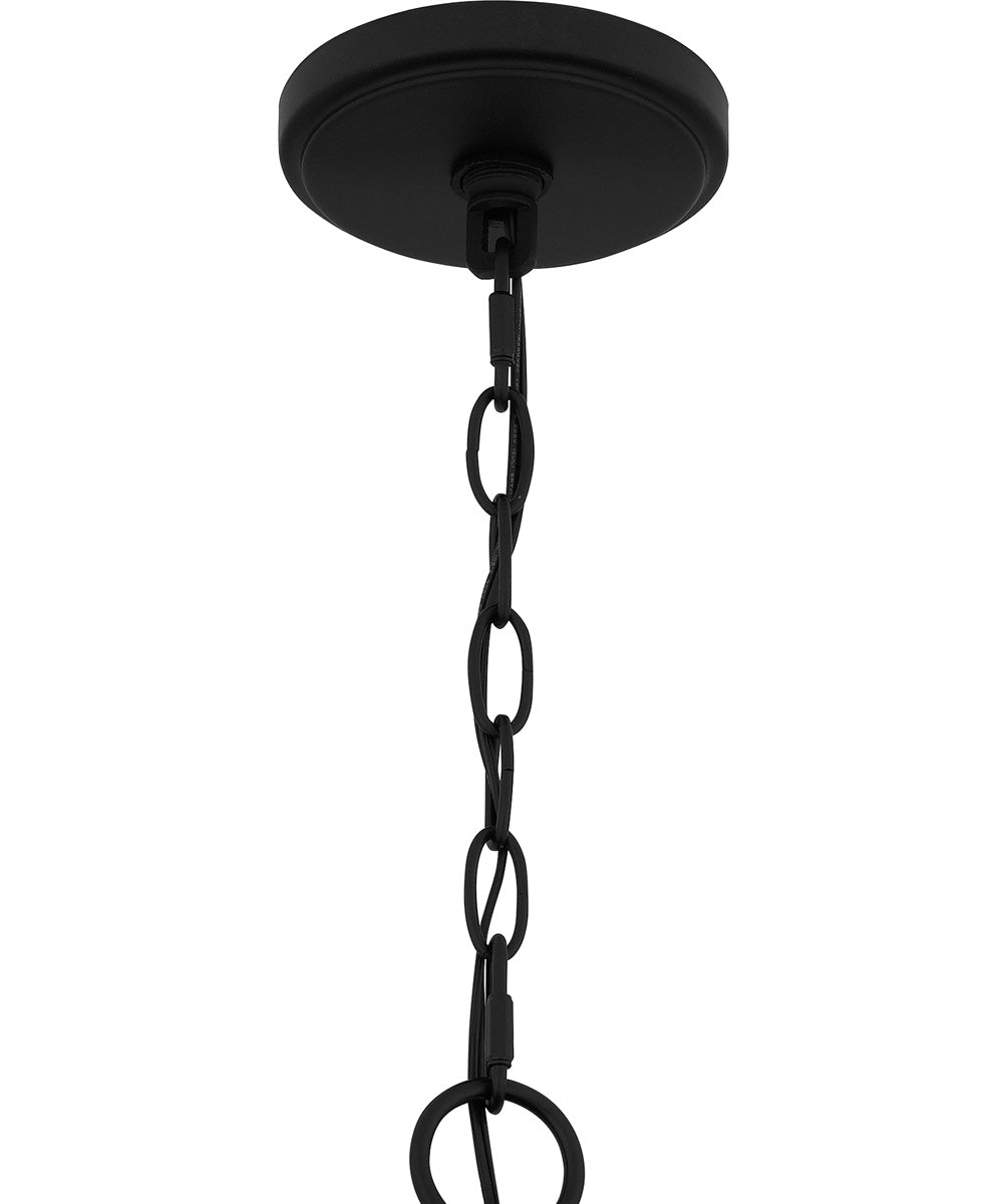 Quoizel Pendant Large 3-light Pendant Matte Black