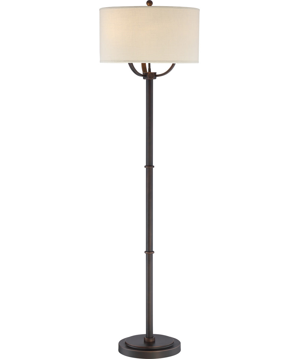 Broadway Medium 3-light Floor Lamp Oil Rubbed Bronze