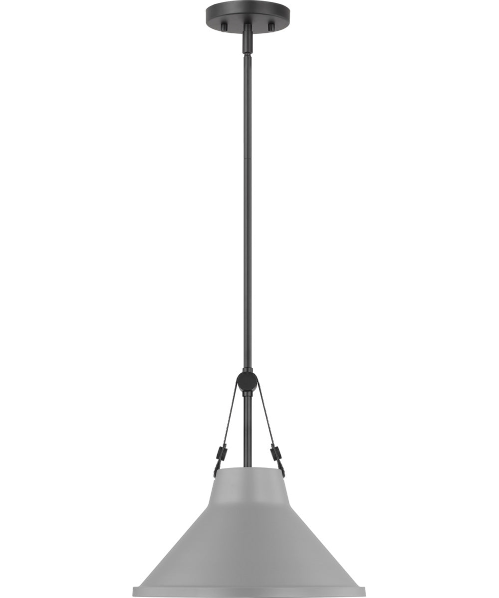 Zelda 1-Light Pendant Black