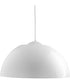 Dome 1-Light LED Pendant White