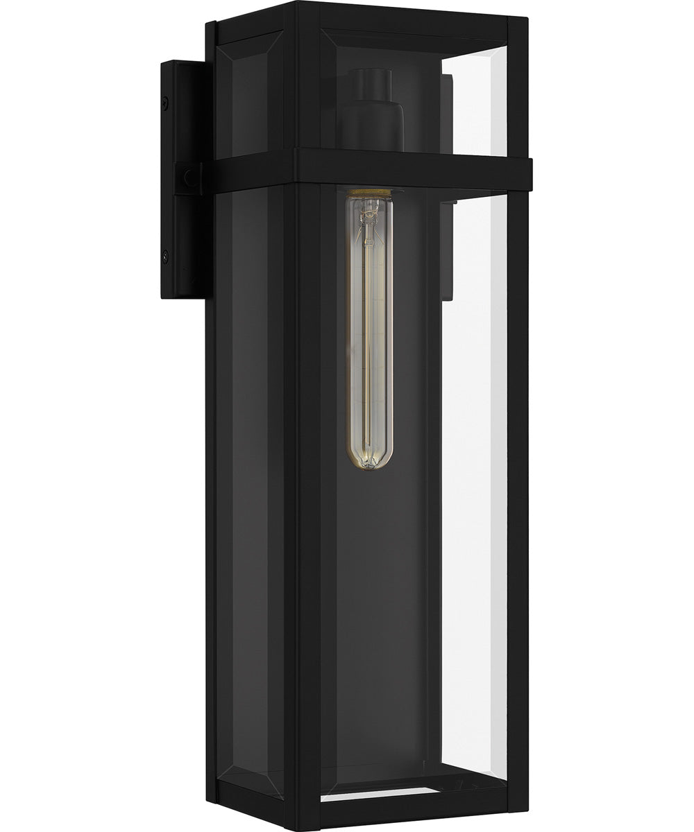 Vanessa Large 1-light Outdoor Wall Light  Coastal Armour Aluminum Matte Black