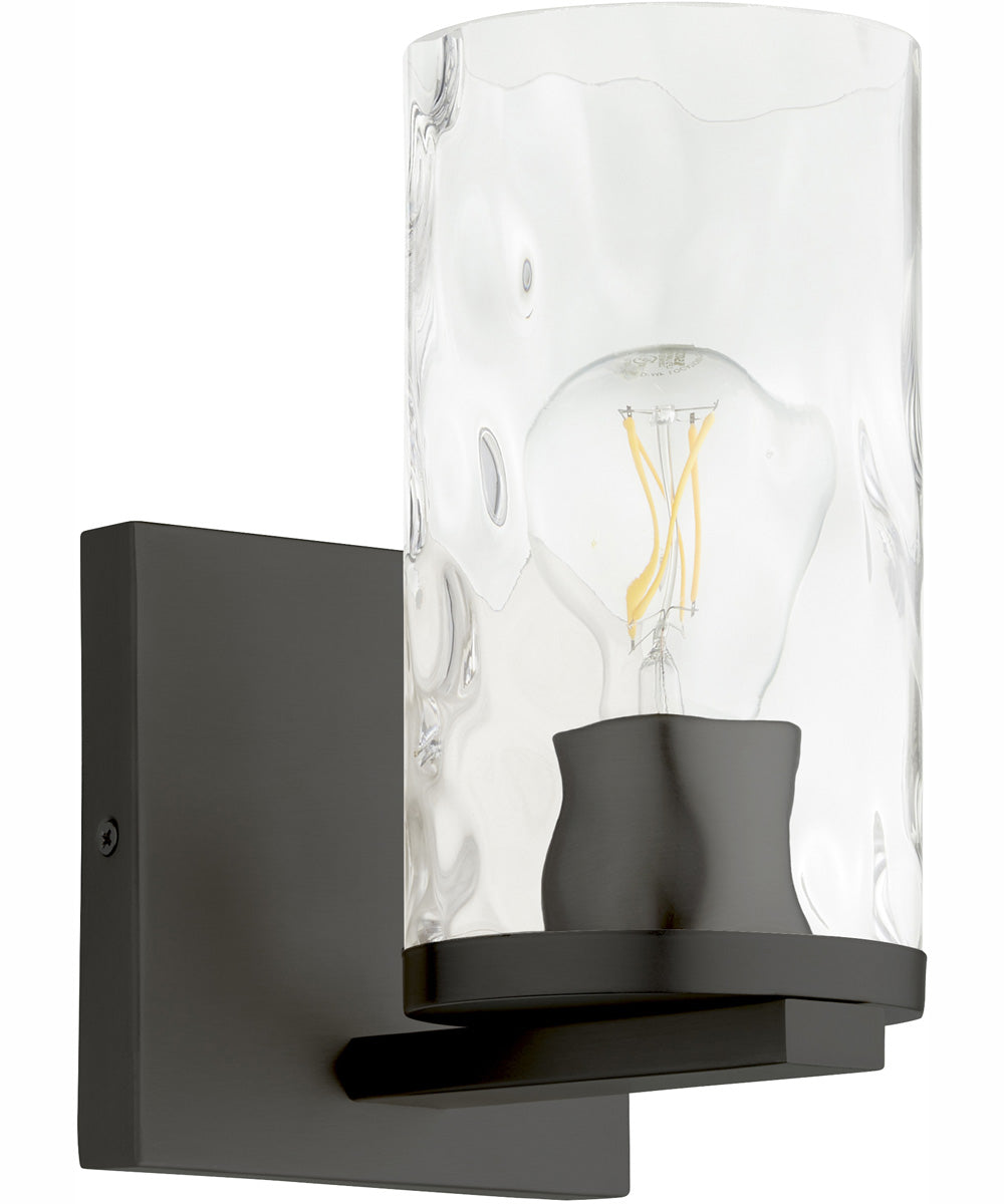 Steinway 1-light Wall Mount Light Fixture Matte Black