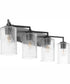 Merrick 4-light Bath Vanity Light Matte Black