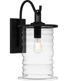 Noland Large 1-light Outdoor Wall Light  Coastal Armour Aluminum Matte Black